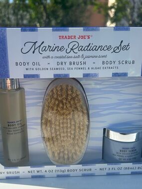 Trader Joe's Marine Radiance Set - Blue & Natural